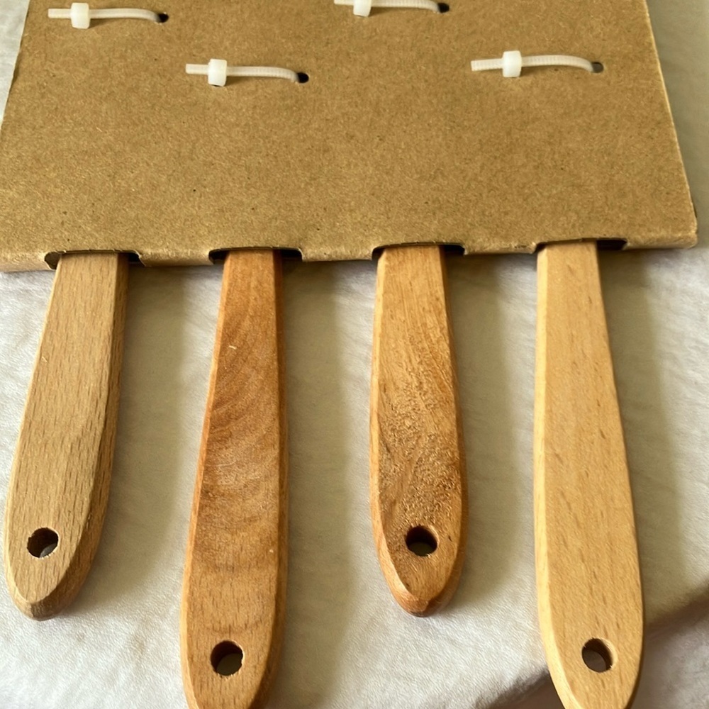 Rae Dunn: Easter/Spring Mini Spatula Set - Picture 13 of 16